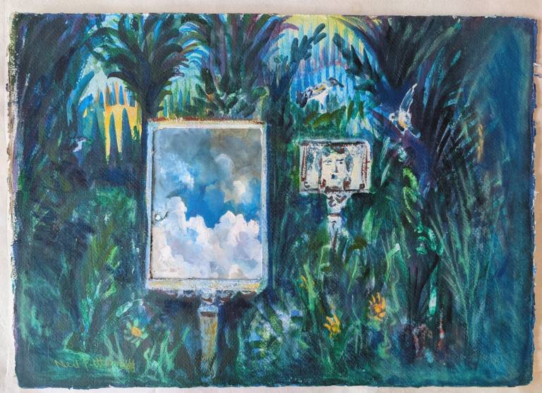 Roman Mirror Garden - Neil Pittaway