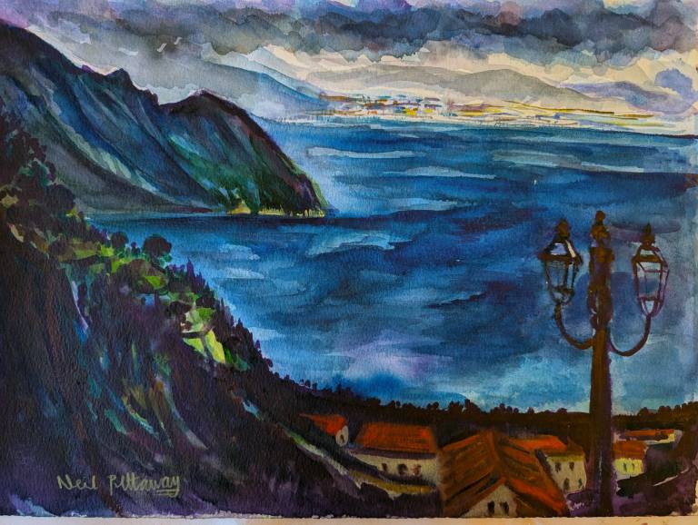 View from Agerola Amalfi Coast Italy - Neil Pittaway
