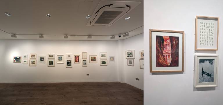 RWS Small Works Show at the RWS Gallery near Trafalgar Square, London - Neil Pittaway