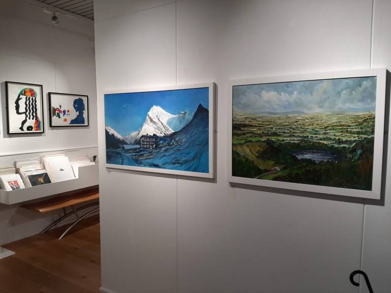 The Artists work at the Bankside Gallery, London - Neil Pittaway