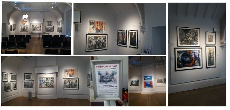 The Artists solo show, Pathways in Time' at the Cooper Gallery, Barnsley, Englan - Neil Pittaway