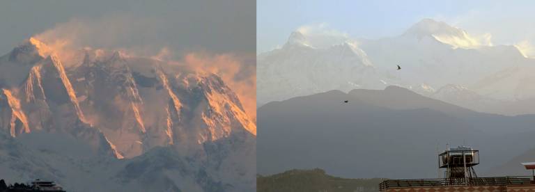 Views of the Annapurnas from Pokhara Nepal - Neil Pittaway