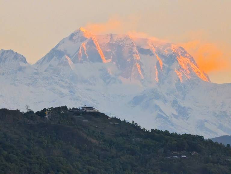 Sunrise on Annapurna III 24,787 ft. - Neil Pittaway