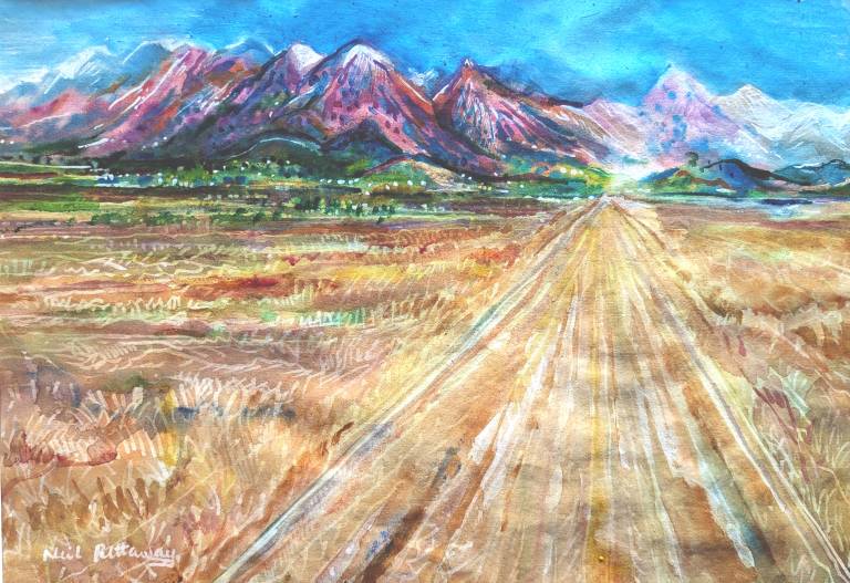 The Road to Sesriem Through the Namib - Neil Pittaway