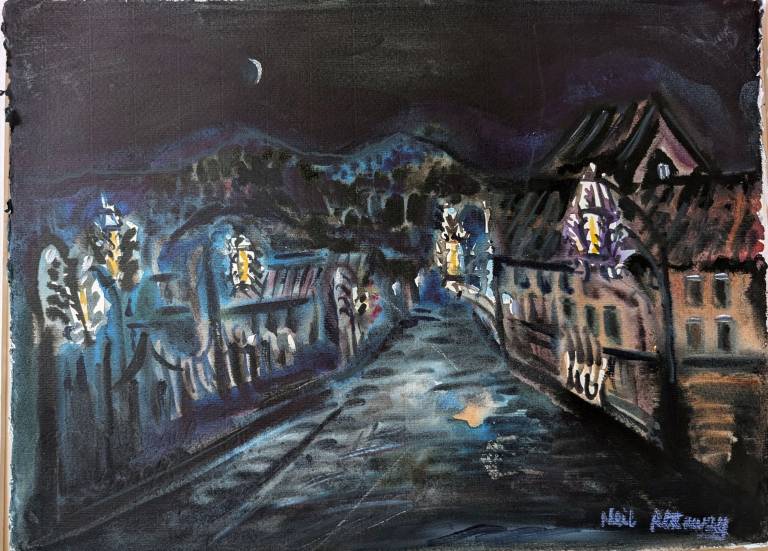 Night on thePuente Nuevo (New Bridge) in Ronda, Spain - Neil Pittaway