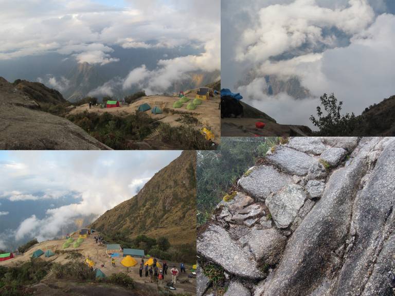 Views with a high camp on the Inca Trail - Neil Pittaway