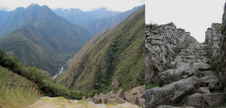 Inca Archeological Site on the Inca Trail - Neil Pittaway