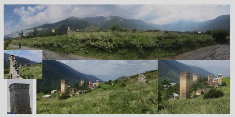 Views of Svaneti and the Watch Towers - Neil Pittaway