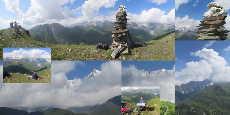Views from above Ushguli - Neil Pittaway