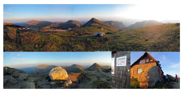 Sundown at Cabana Omu (Hut), Romania - Neil Pittaway