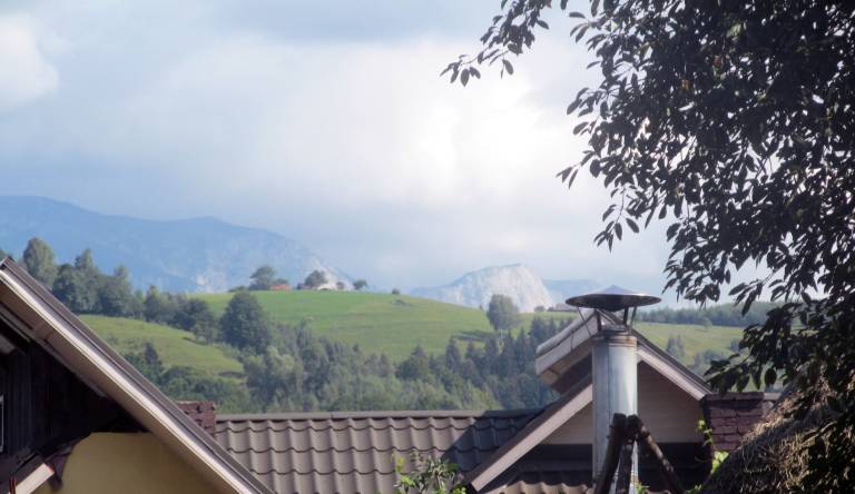 View of the Bran Valley from Moieciu, Romania - Neil Pittaway