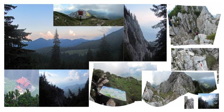 Views of Cabana Curmatura and the Piatra Craiului Ridge - Neil Pittaway