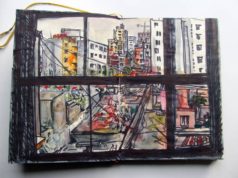 View from Jose Antonio Hotel, Miraflores, Lima, Peru - Neil Pittaway