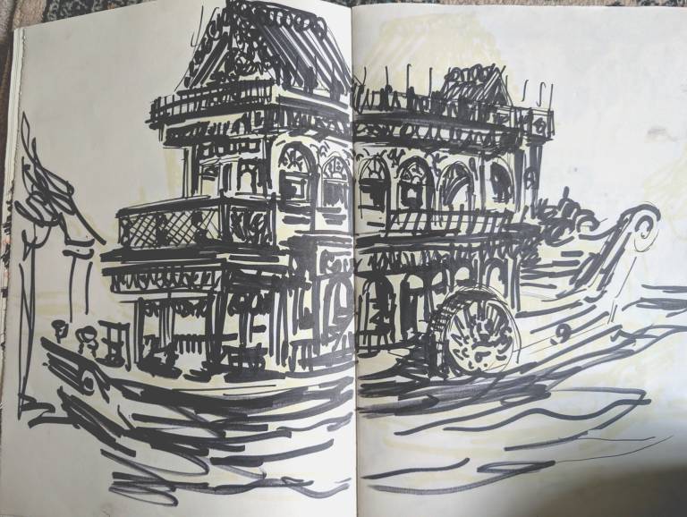The Empress Dowagers Boat Summer Palace Beijing - Neil Pittaway