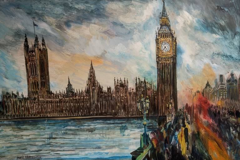 The Houses of Parliament from Westminster Bridge - Neil Pittaway