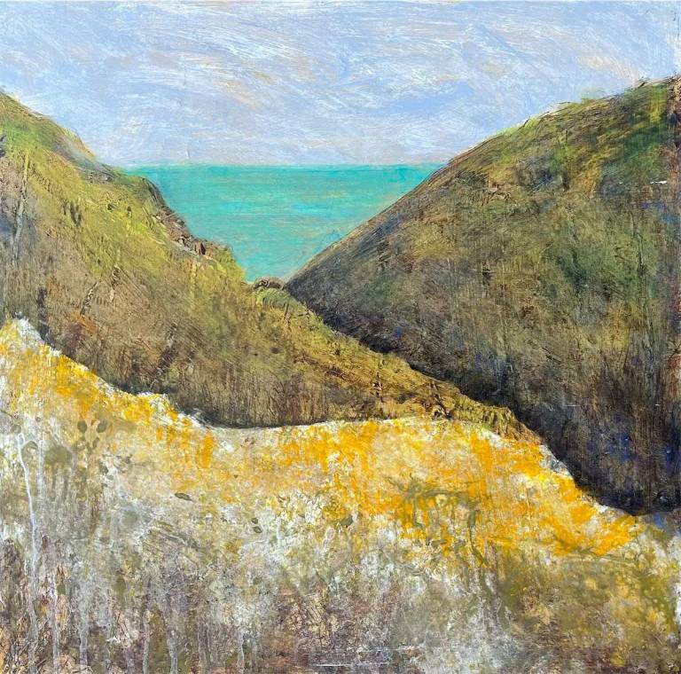 Lichen On Rocks 2 - Louise Kidd