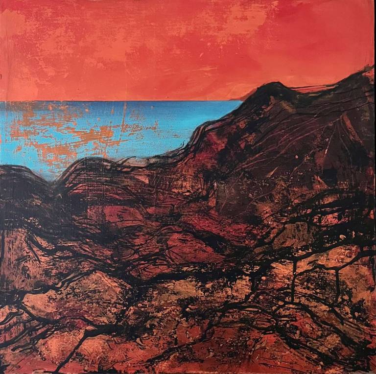 Orange Rocks - Louise Kidd