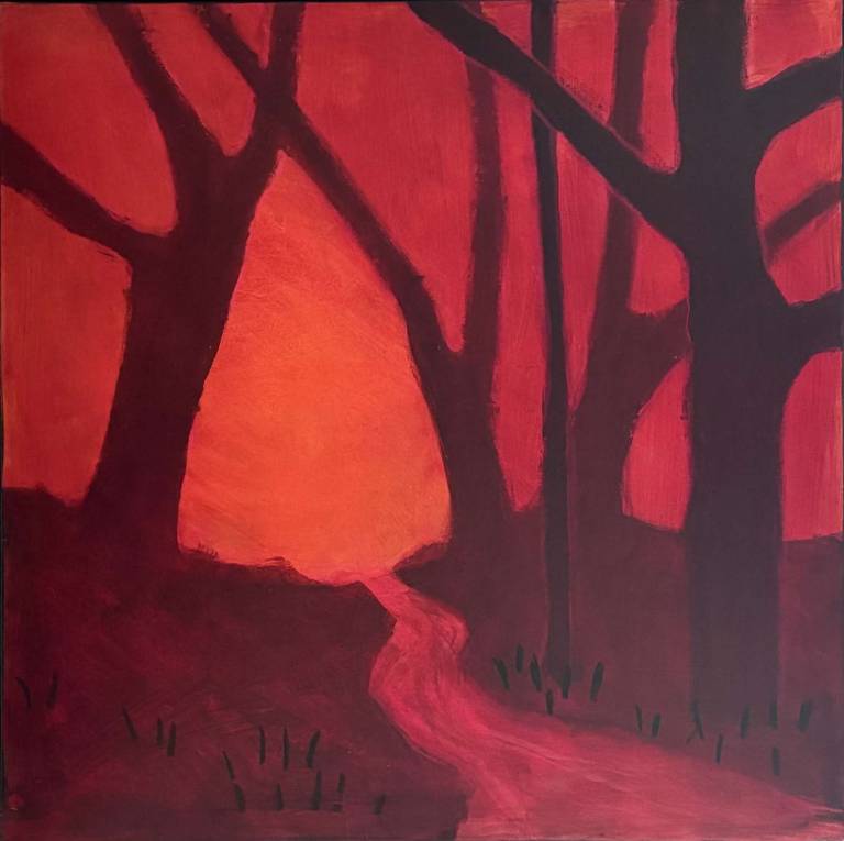 Red Wood 6 - Louise Kidd