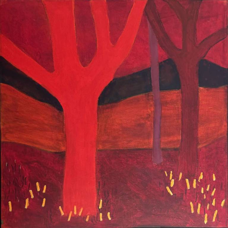 Red Wood 5 - Louise Kidd