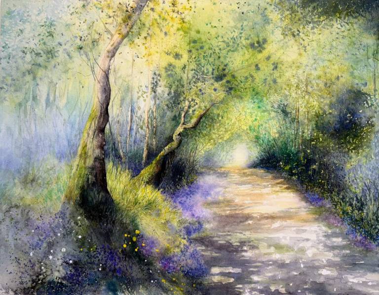 Into the Blue - Cathy Eastment Art