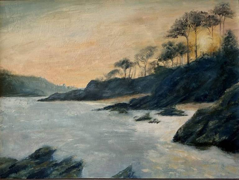 Soft light, Helford - Cathy Eastment Art