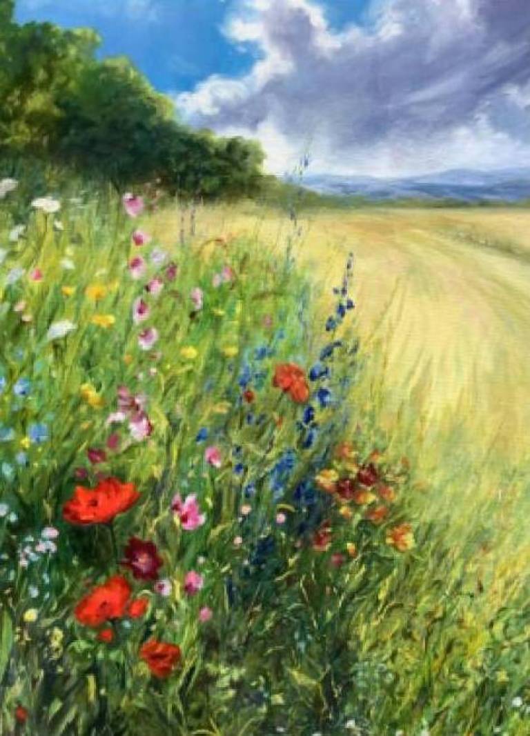 Cornish Meadow - Cathy Eastment Art