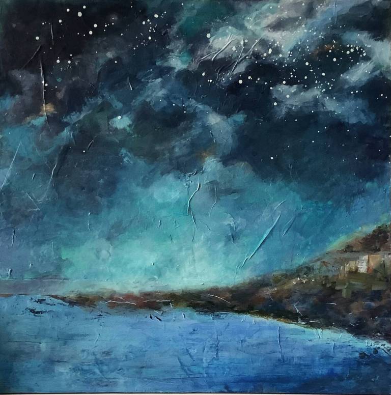 Squall over the bay - Cathy Eastment Art