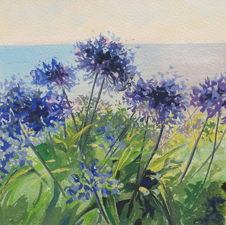 Fiesta Blues - Cathy Eastment Art