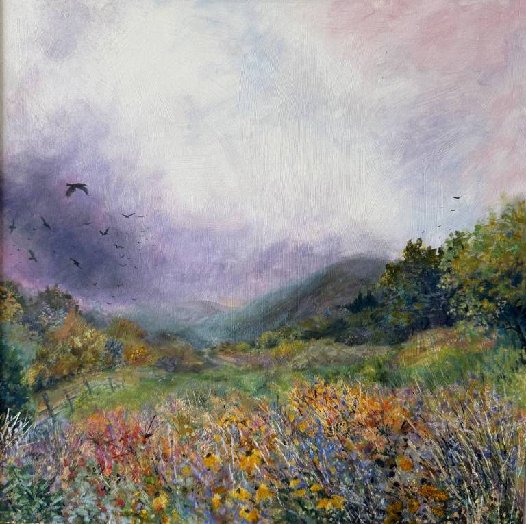 Up with the Crows at Penwith - Cathy Eastment Art