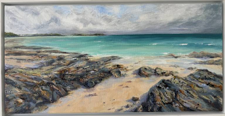 Bream Cove, Looking to Falmouth - Cathy Eastment Art