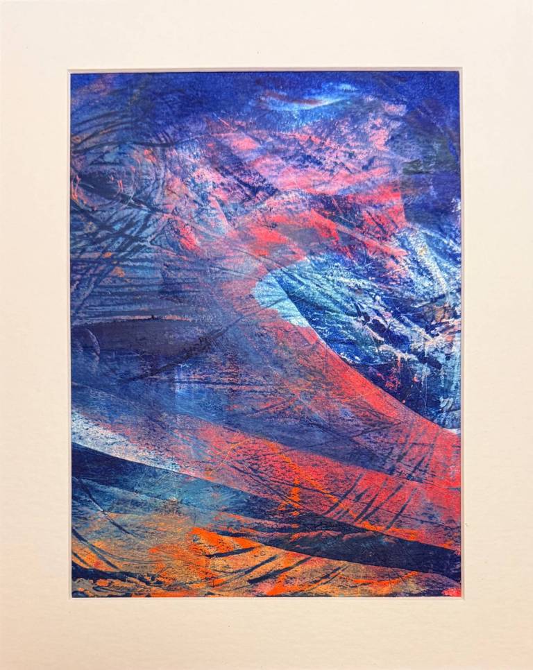 Fire mountain - Cathy Eastment Art