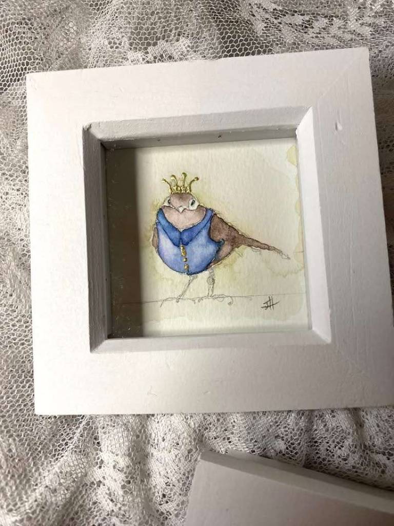 Oh Peep (three framed miniatures) - Jilly Henderson