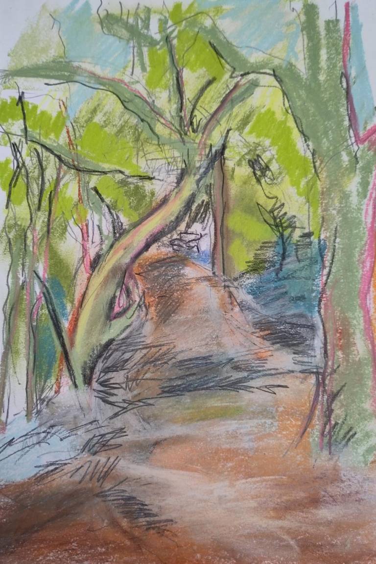 Highgate wood 1 study - Janey Hagger