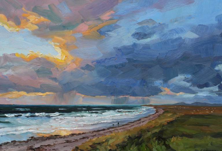 End of a stormy day, Baleshare - Claire Rooney