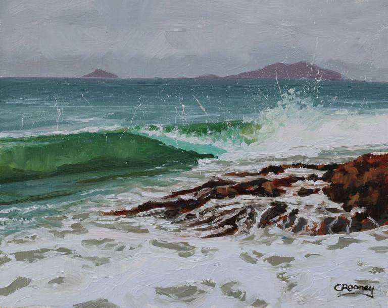 Breaking wave, Berneray - Claire Rooney