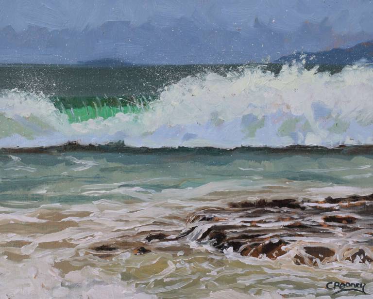 Crashing wave, Berneray - Claire Rooney