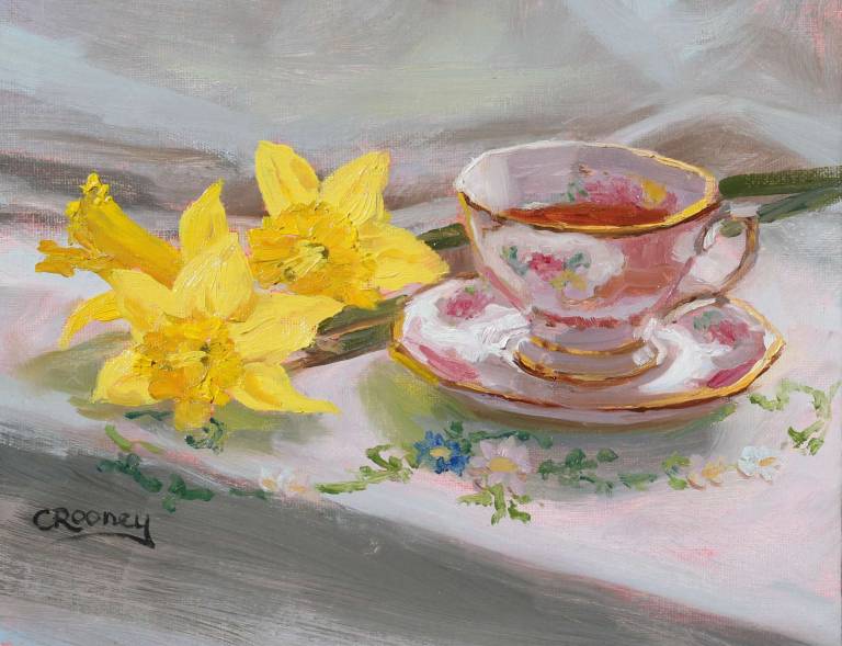 Tea and Daffodils - Claire Rooney