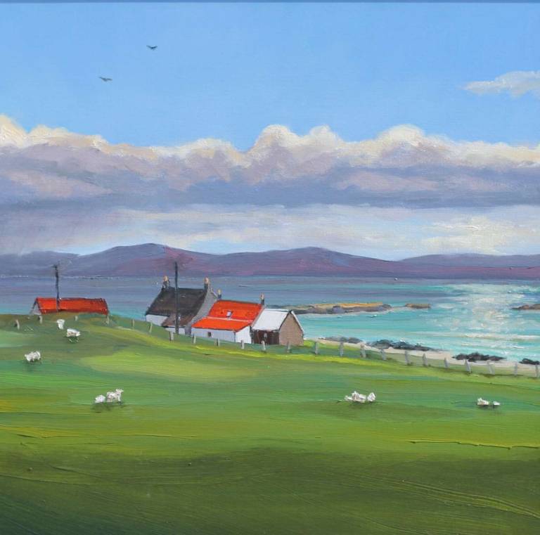 Red roof, Iona - Claire Rooney