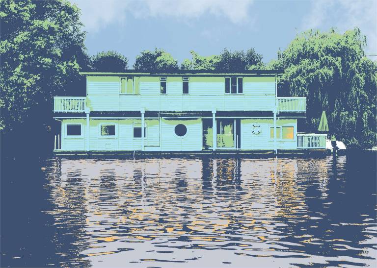 River Houseboat - Terry Jeavons