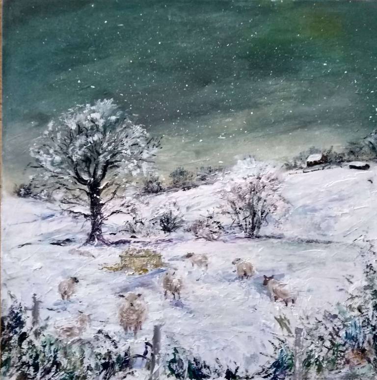 Winter Grazing - Suzanne Stobbs