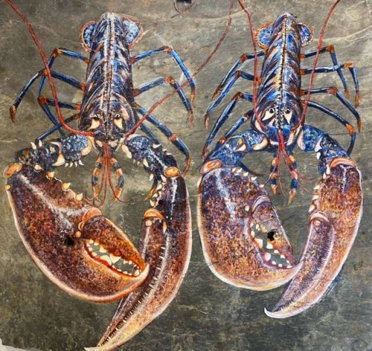 Port Isaac lobster duo - Lyndsey Bradbury