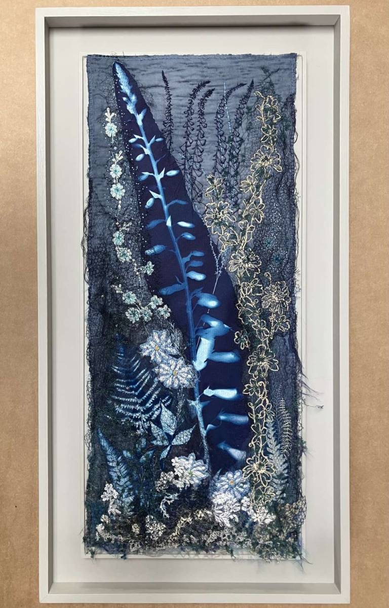 Blue Hedgerow - Sue Spence