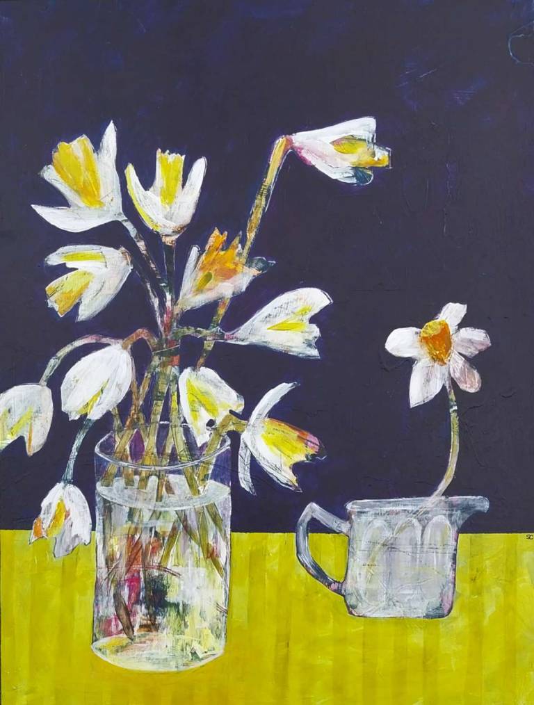 Daffodils plus one - Sue Cuff