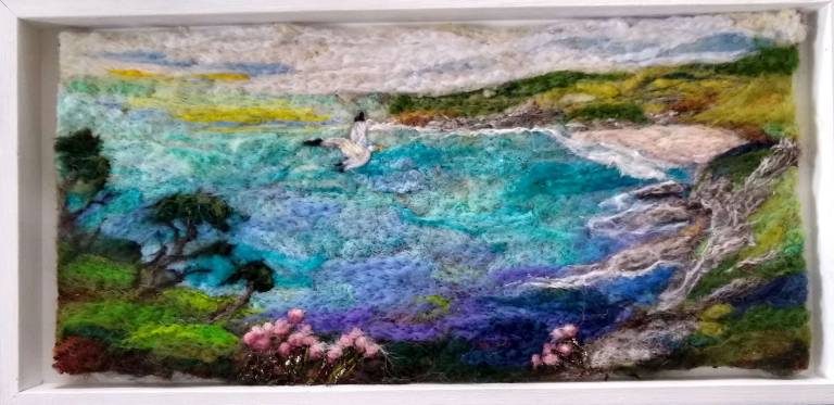 Pink thrift along the Cornish coast - Suzanne Stobbs