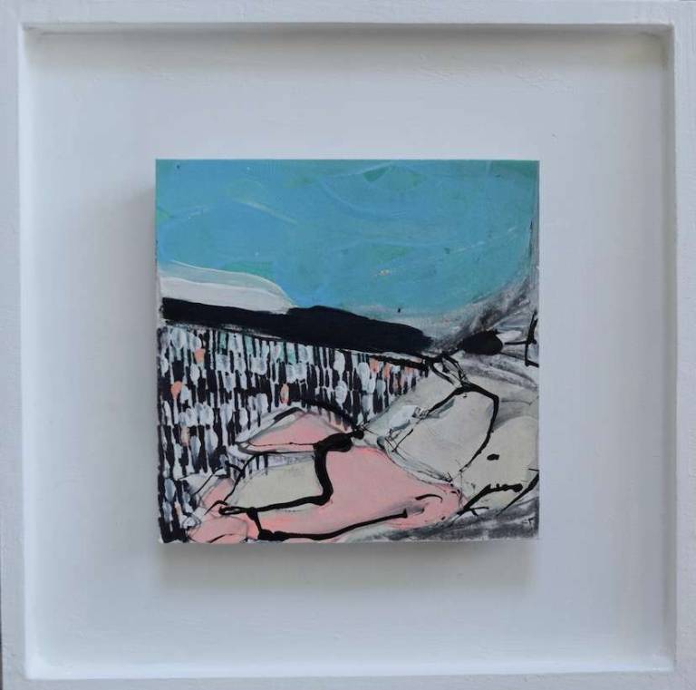 Porthkidney beach in evening sun 3 - Cathy Freeman