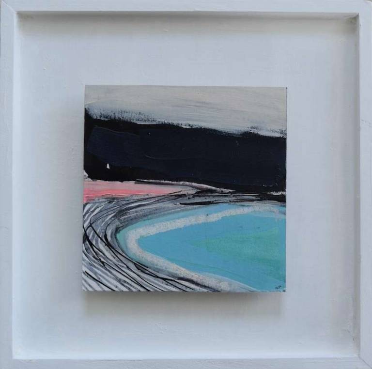 Porthkidney beach in evening sun 2 - Cathy Freeman