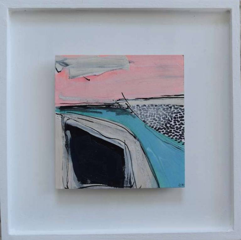 Porthkidney beach in evening sun 1 - Cathy Freeman