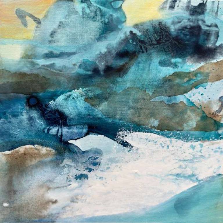 A sudden white splash - Sharon Bruster