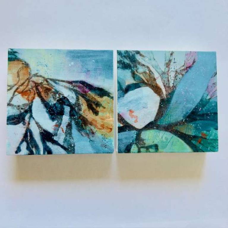 A magical place (diptych) - Sharon Bruster