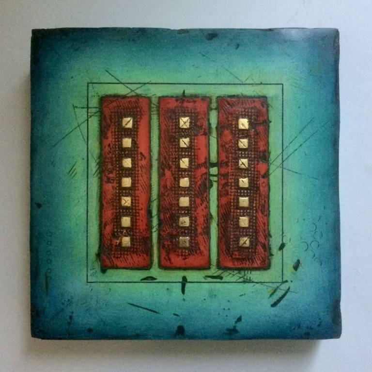 Turquoise Plaster Box - Charlotte Sainsbury